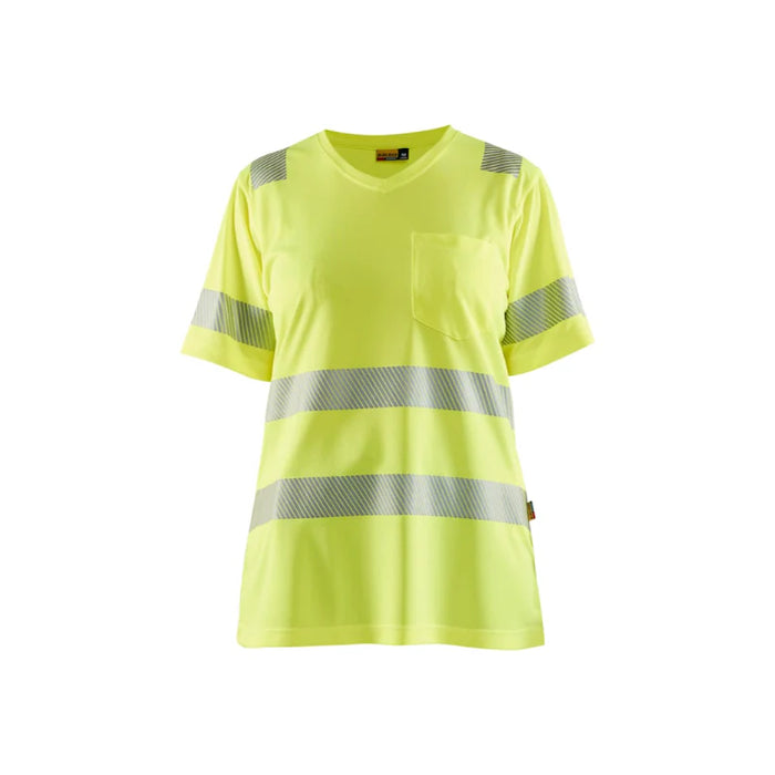 Blaklader® Workwear Women's Hi-Vis T-Shirt With Reflective Tape -  3499