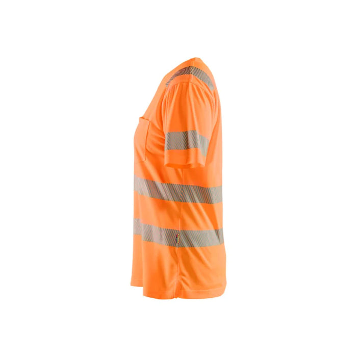 Blaklader® Workwear Women's Hi-Vis T-Shirt With Reflective Tape -  3499