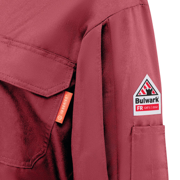 Bulwark® IQ Series Women's Flame Resistant Midweight Mobility Coverall - QC23