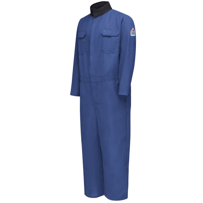 Bulwark® Men's Flame Resistant Chemical Protection Coverall - CNR6