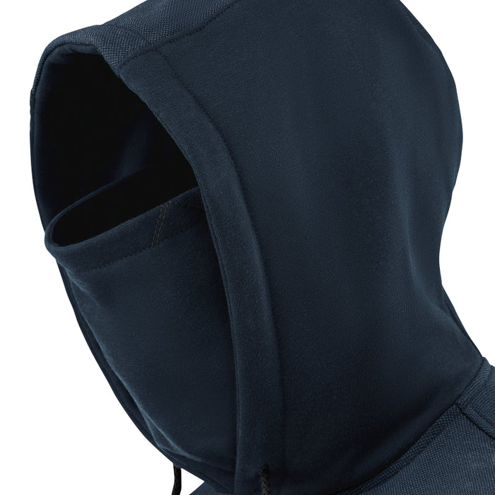 Bulwark® Men's Flame Resistant Durable Fleece Hoodie - Navy - SMM4