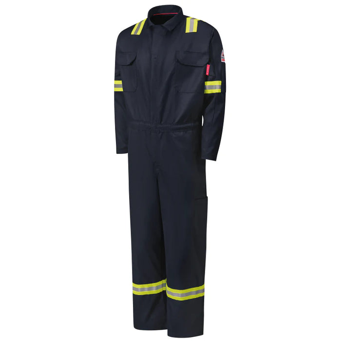 Bulwark® Men's Flame Resistant Enhanced Visibility Coverall - QC22-EHV