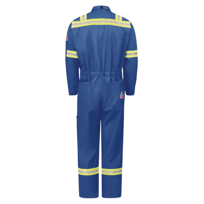 Bulwark® Men's Flame Resistant Enhanced Visibility Coverall - QC22-EHV