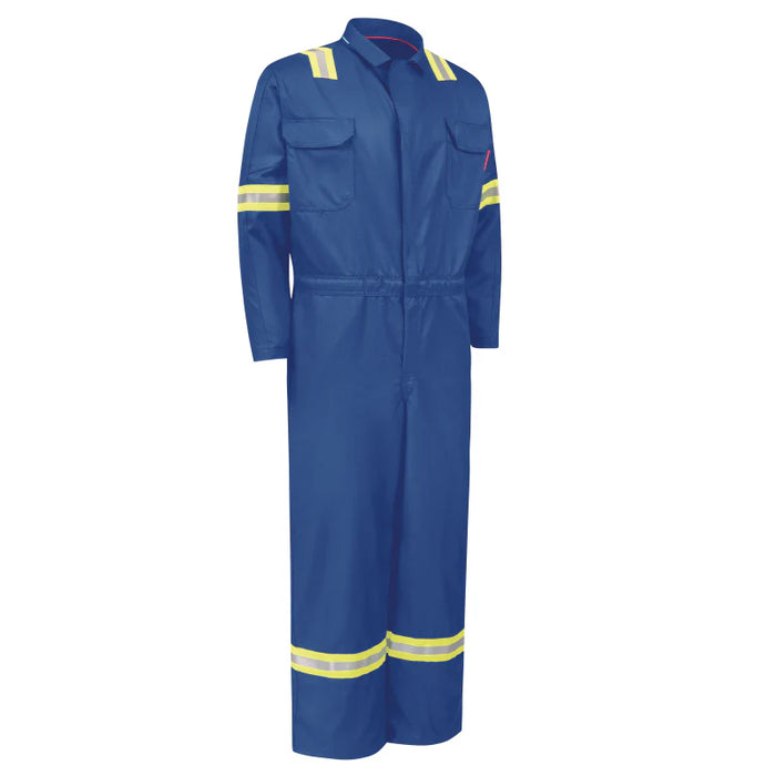 Bulwark® Men's Flame Resistant Enhanced Visibility Coverall - QC22-EHV
