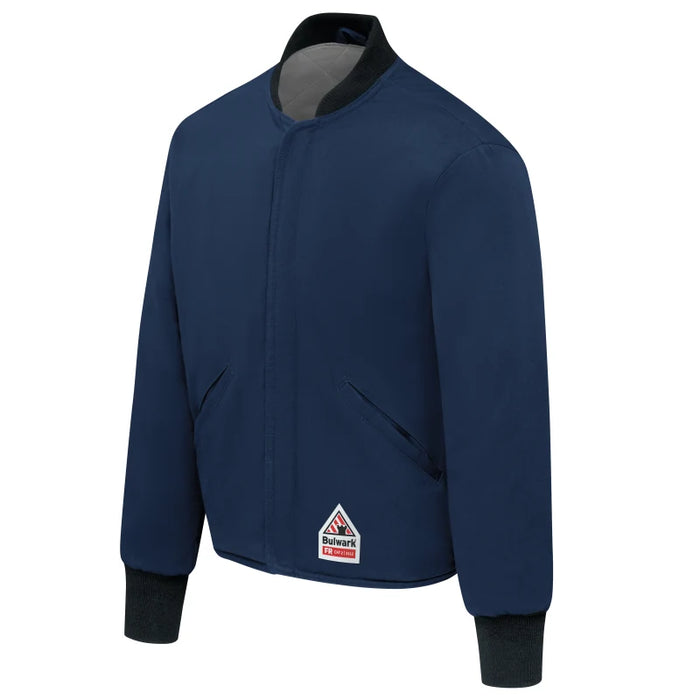 Bulwark® Men's Lightweight FR Sleeved Jacket Liner CAT 3 - LLL8NV