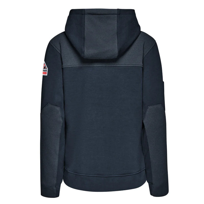Bulwark® Women's Flame Resistant Zipped Hoodie - Navy - SMM7