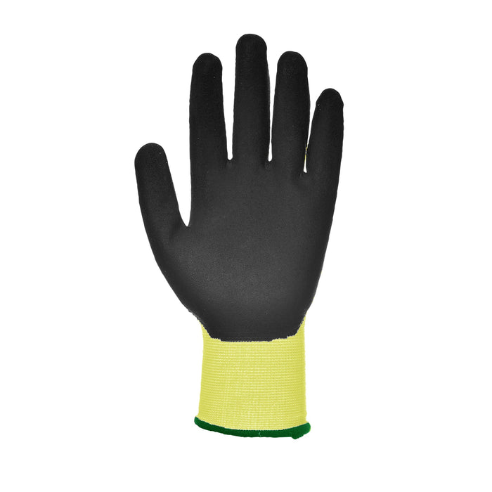 PORTWEST® A625 Hi Vis Cut Resistant Glove - CAT 2 - ANSI Cut Level A6 - Safety Vests and More