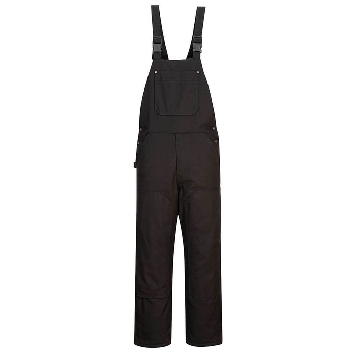 PORTWEST® DuraDuck Work Quilt Lined Bib and Brace - DC802