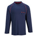PORTWEST® FR01 Bizflame Flame Resistant Crew Neck Long Sleeve Shirt - Safety Vests and More