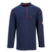 PORTWEST® FR02 Bizflame Henley FR Long Sleeve Shirt - Safety Vests and More