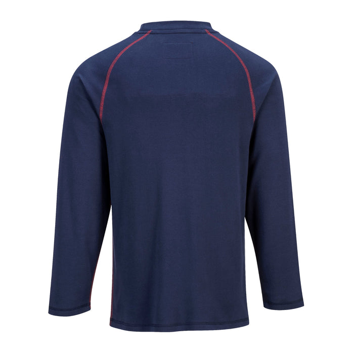 PORTWEST® FR01 Bizflame Flame Resistant Crew Neck Long Sleeve Shirt - Safety Vests and More