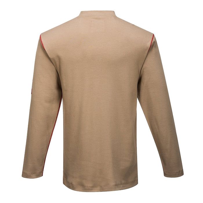 PORTWEST® FR02 Bizflame Henley FR Long Sleeve Shirt - Safety Vests and More