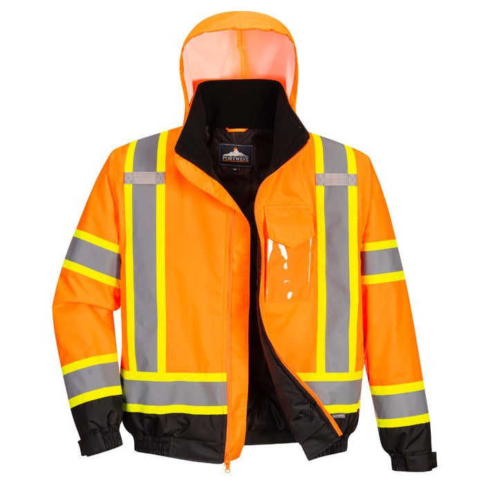 PORTWEST® Hi Vis X-Back Bomber Jacket - ANSI Class 3 - CA160