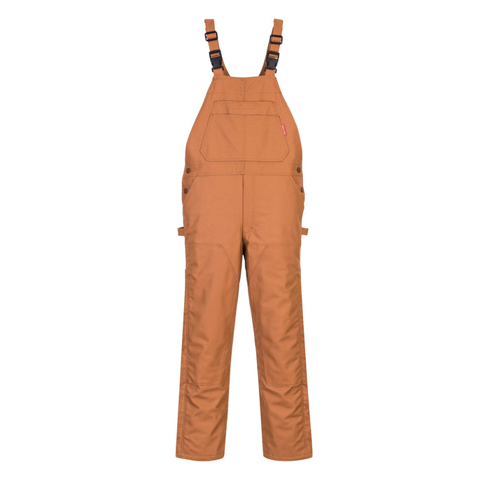 PORTWEST® UFR49 Duck Quilt Lined FR Bib Overalls - Safety Vests and More