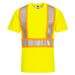 PORTWEST® X-Back Contrast Tape Short Sleeve T-Shirt - ANSI Class 2 - CA110