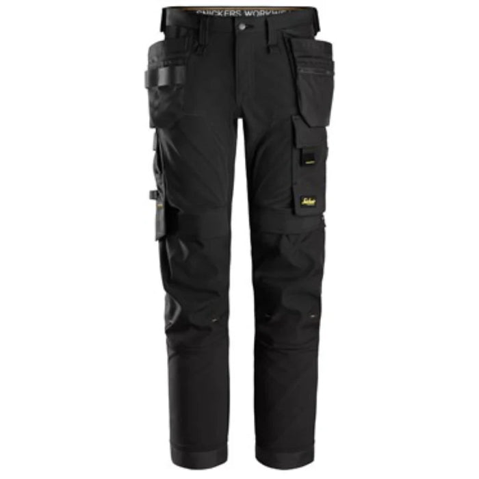 Snickers® Workwear All-round Work Stretch Trousers Windproof - Black - Slim Fit - 6275