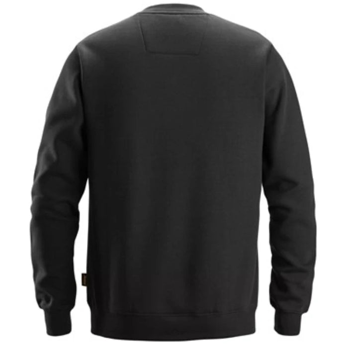 Snickers® Workwear Classic Workwear Sweatshirt - All-Day Comfort - Black - 2898
