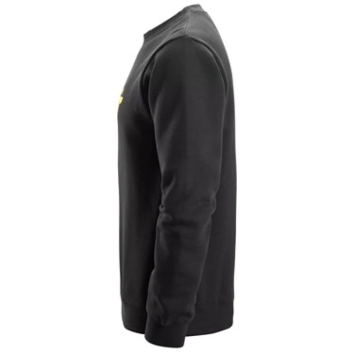 Snickers® Workwear Classic Workwear Sweatshirt - All-Day Comfort - Black - 2898