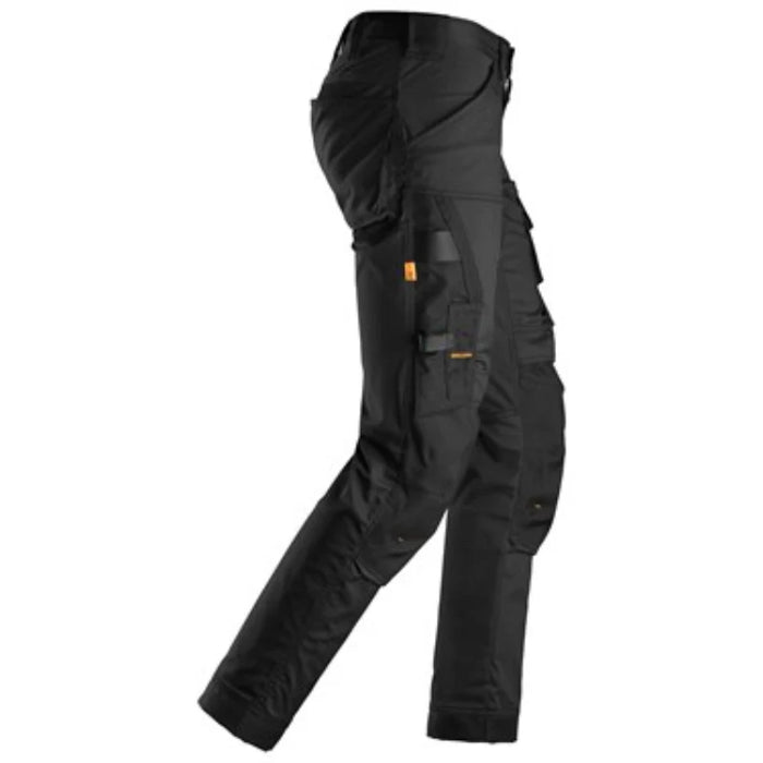 Snickers® Workwear Industrial Stretch Work Pants Tool Holders, CORDURA® Knees & Pre-Bent Legs - Slim Fit - 6341