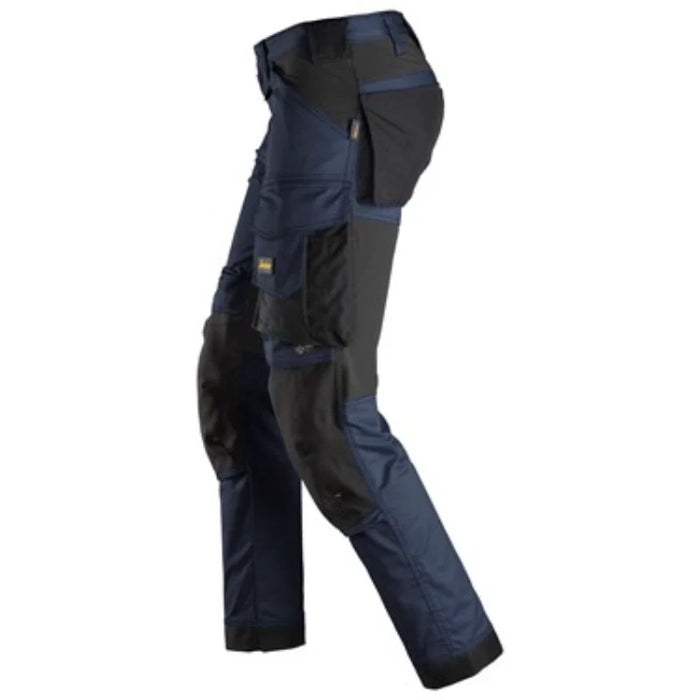 Snickers® Workwear Industrial Stretch Work Pants Tool Holders, CORDURA® Knees & Pre-Bent Legs - Slim Fit - 6341