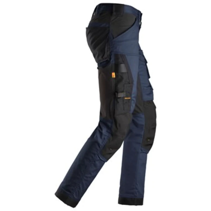 Snickers® Workwear Industrial Stretch Work Pants Tool Holders, CORDURA® Knees & Pre-Bent Legs - Slim Fit - 6341