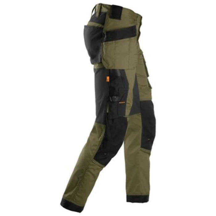Snickers® Workwear Stretch Work Pants - CORDURA® Knees - Pockets & Tool Holders - Slim Fit - 6241