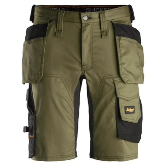 Snickers® Workwear Utility Work Shorts Stretch Fit, CORDURA® Strength - Holster Pockets - 6141