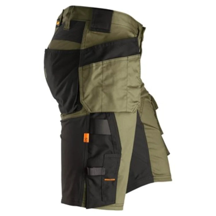 Snickers® Workwear Utility Work Shorts Stretch Fit, CORDURA® Strength - Holster Pockets - 6141