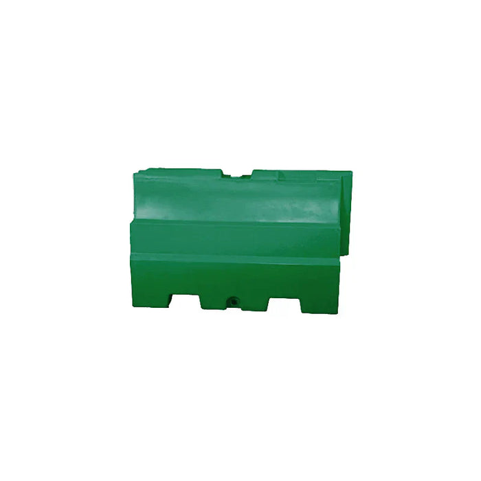 Stackable Plastic Jersey Water Fill Safety Barrier - 32" H x 48" L x 18" W - 50 LBS Unfilled