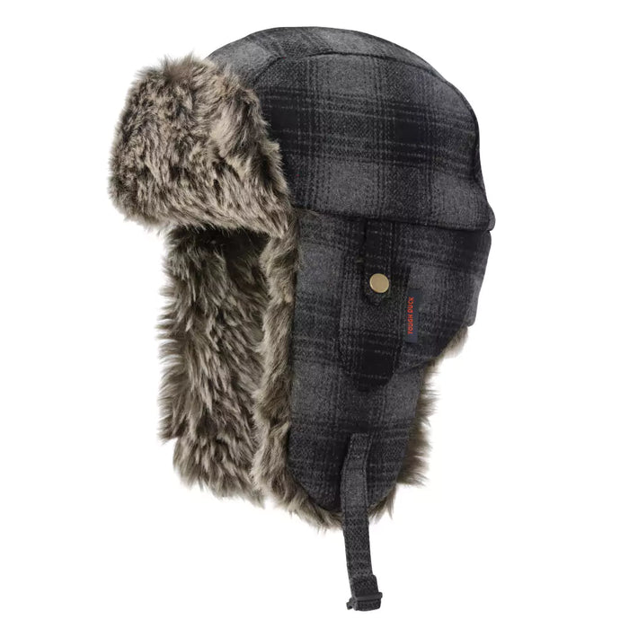 Tough Duck Classic Cool Plaid Aviator Hat - I15616