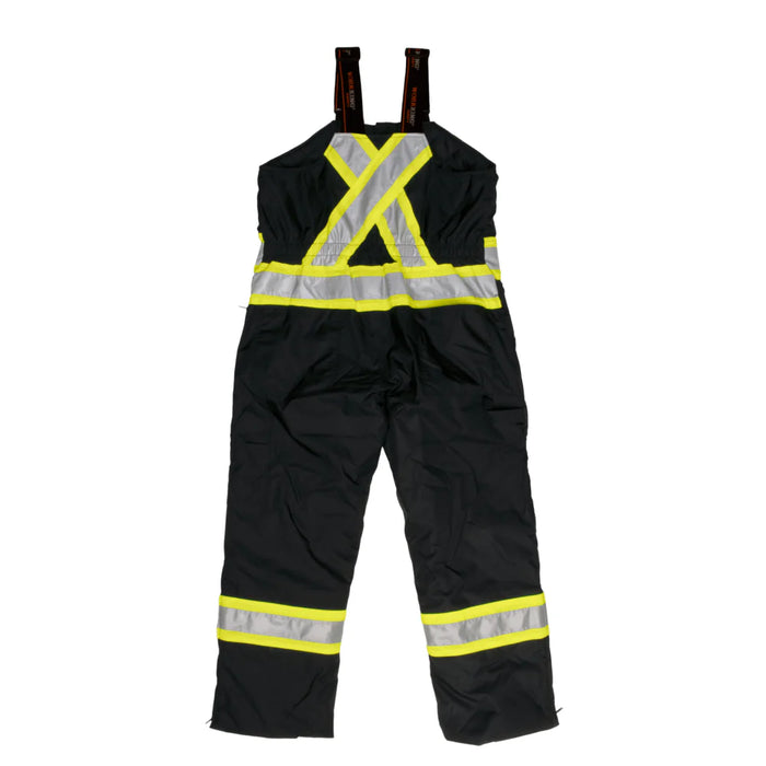 Tough Duck® Hi Vis Insulated Poly Oxford Safety Overall - X-Back - S798