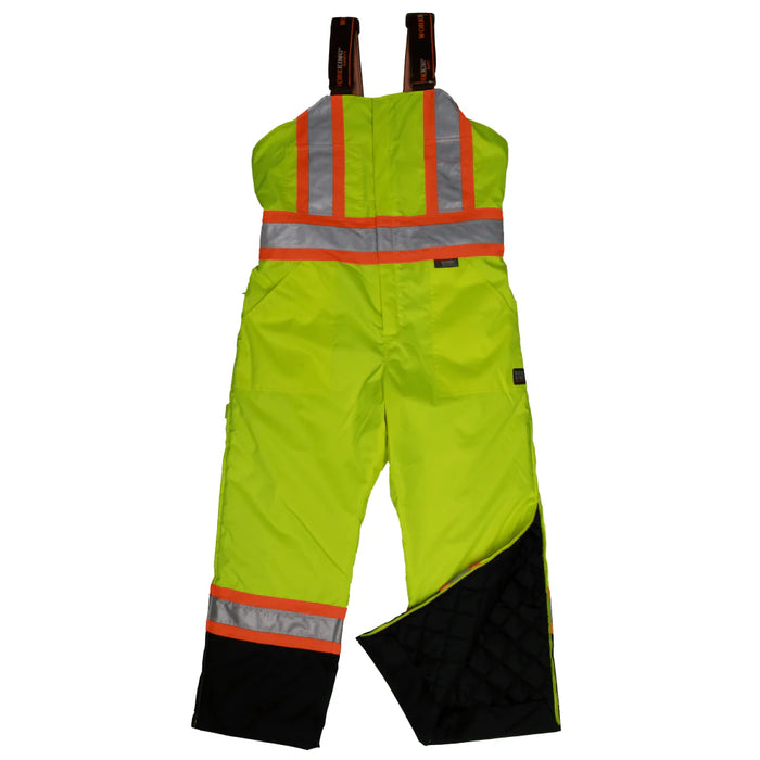 Tough Duck® Hi Vis Insulated Poly Oxford Safety Overall - X-Back - S798