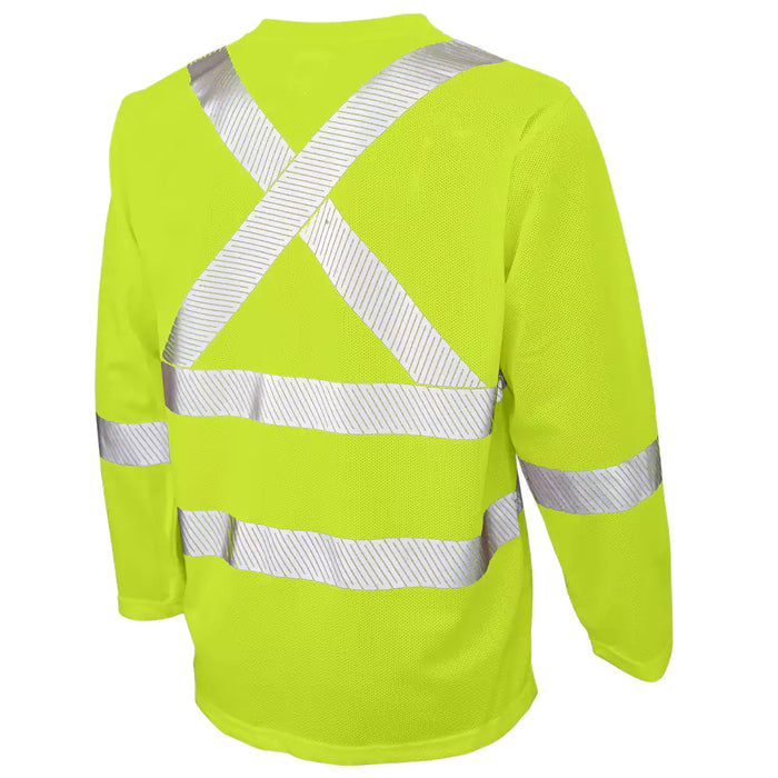 Tough Duck Micro Mesh Long Sleeve Safety T-Shirt - ST08