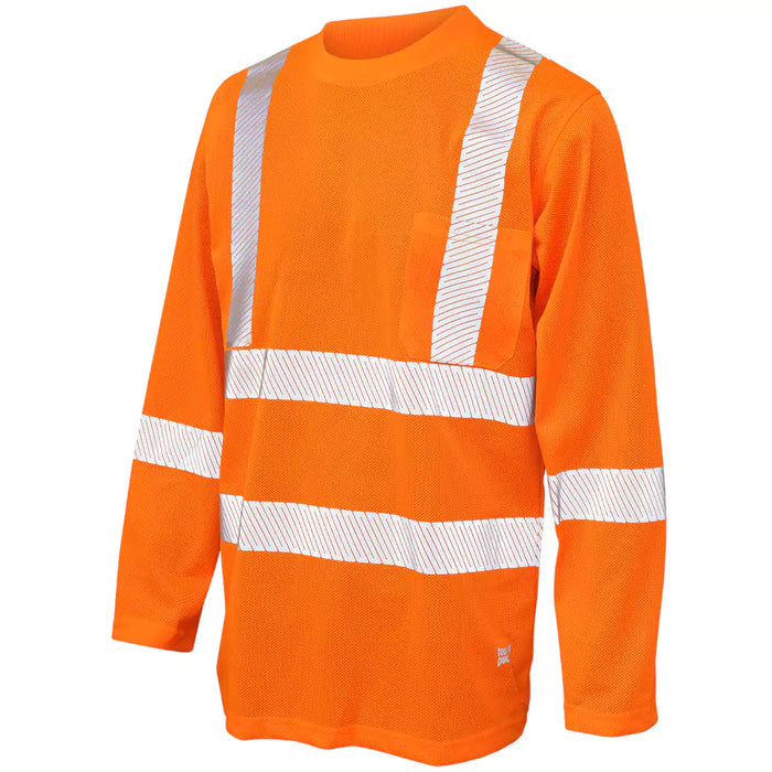 Tough Duck Micro Mesh Long Sleeve Safety T-Shirt - ST08