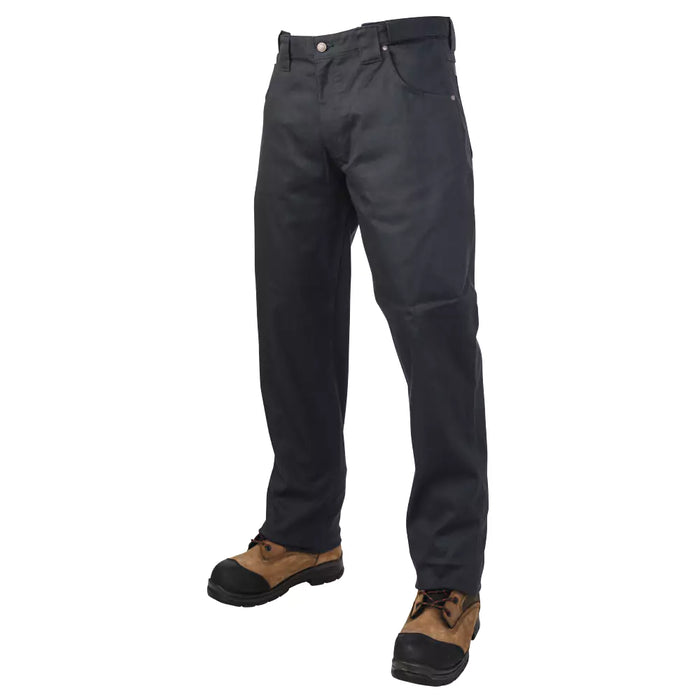 Tough Duck Relaxed Fit Flat Front Flex Twill Pant with Expandable Waist - WP09