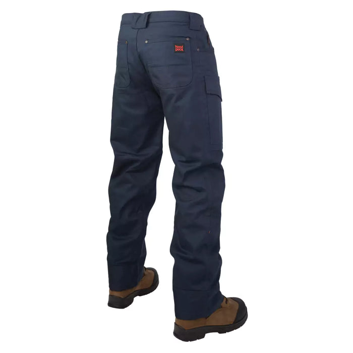 Tough Duck Relaxed Fit Fleece Lined Flex Twill Cargo Pant with 360° Stretch Waist - WP06