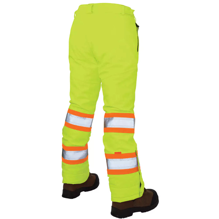 Tough Duck Women's Insulated Flex Safety Pant with Side Leg Zippers - SP07